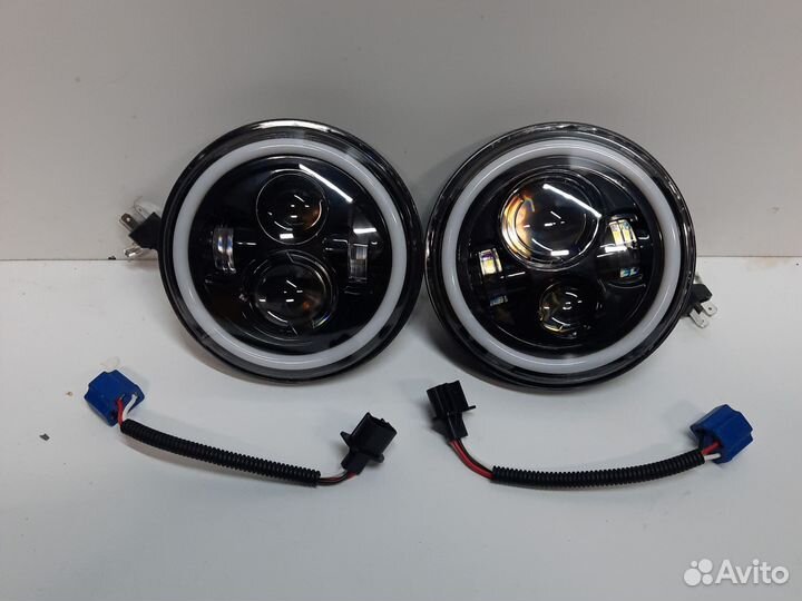 LED фары niva 2121