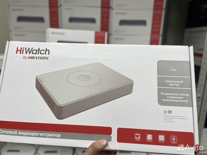 Видеорегистратор Hiwatch DS-N208p(C) -8 канальный