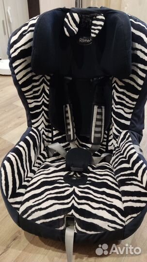 Автокресло britax roemer king plus zebra 9-18 кг