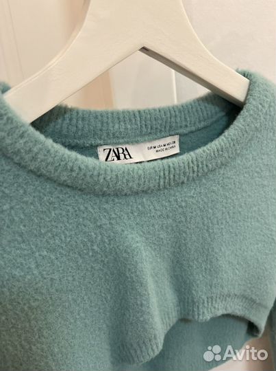 Свитер zara короткий (рукава) y2k