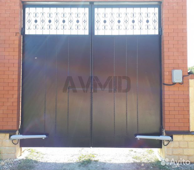 Автоматика для распашных ворот без пыли и шума