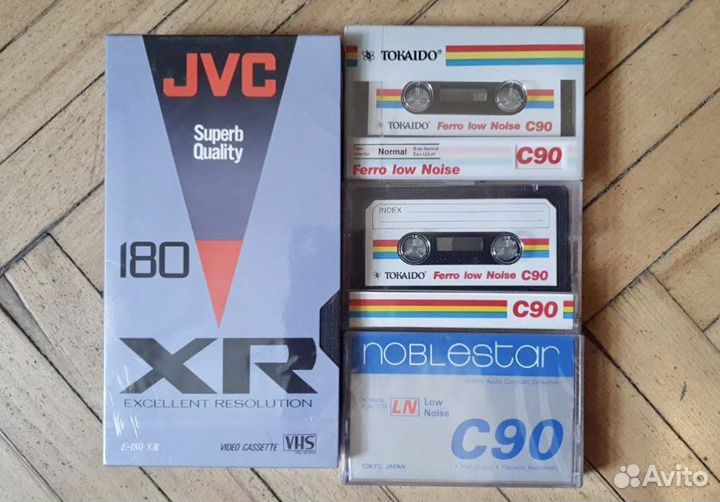 Аудио и видео кассеты (чистые)