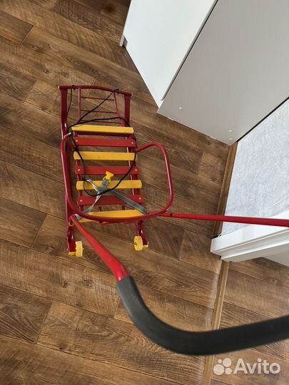 Детские санки с колесами