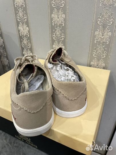 Кеды женские demix натуральная замша 37