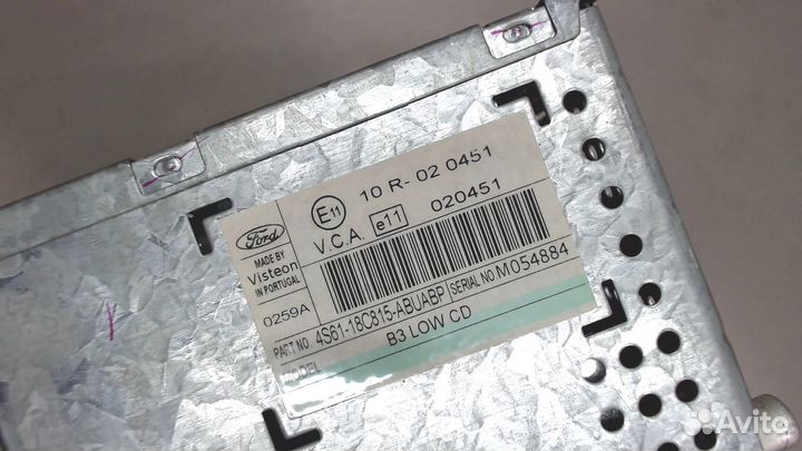 Магнитола Ford Fusion, 2005