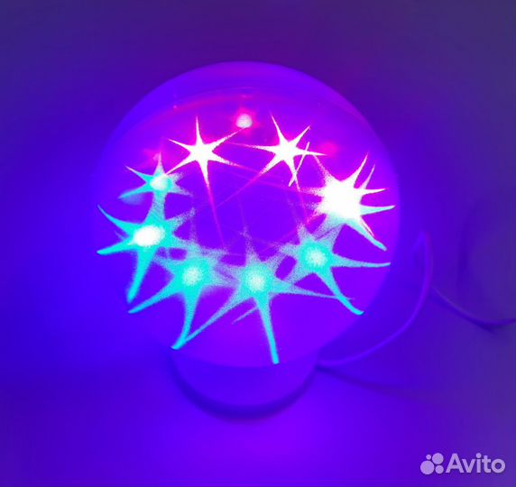 Игрушки.Светильник Диско-шар настольный