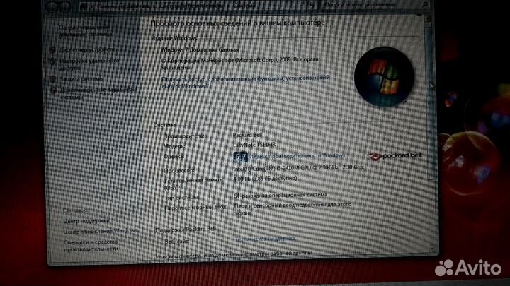 Ноутбук packard bell TS 11