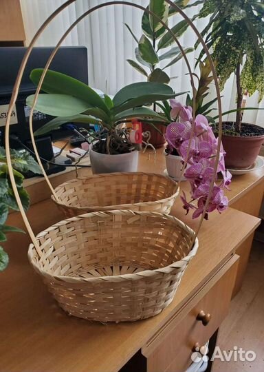 Корзина плетеная, пасха
