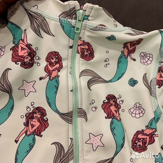 Купальник для девочки с защитой spf