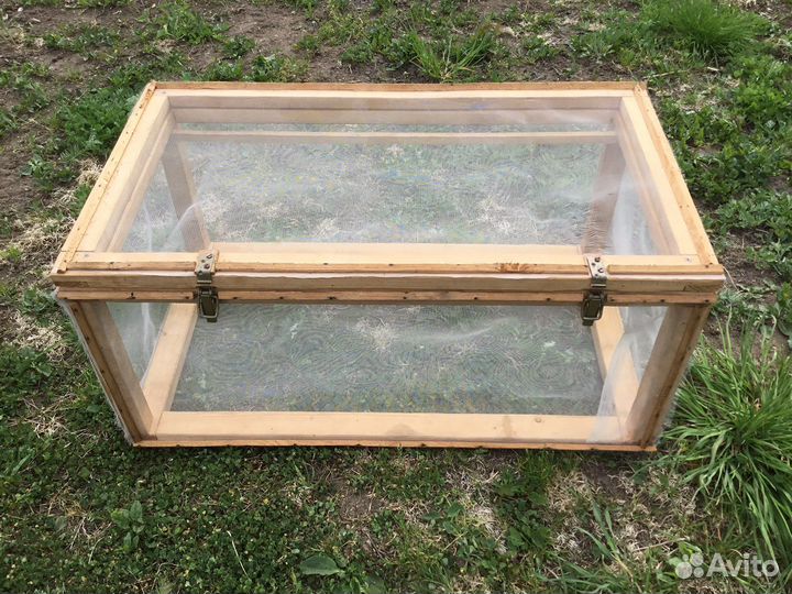 Сушилка для рыбы подвесная / дерево, сетка