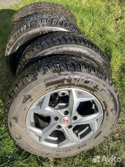 Колеса 215 65 16 зимние рено ниссан