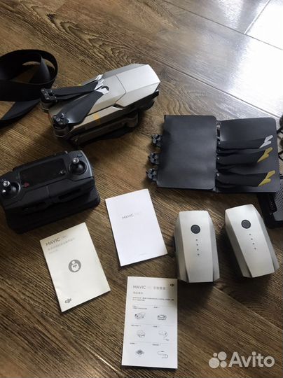 Квадрокоптер dji mavic pro platinum