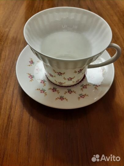 Чашка с блюдцем кофейная лфз