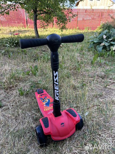 Самокат трехколесный kreiss