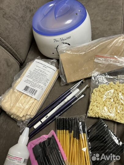 Набор для бровиста воскоплав