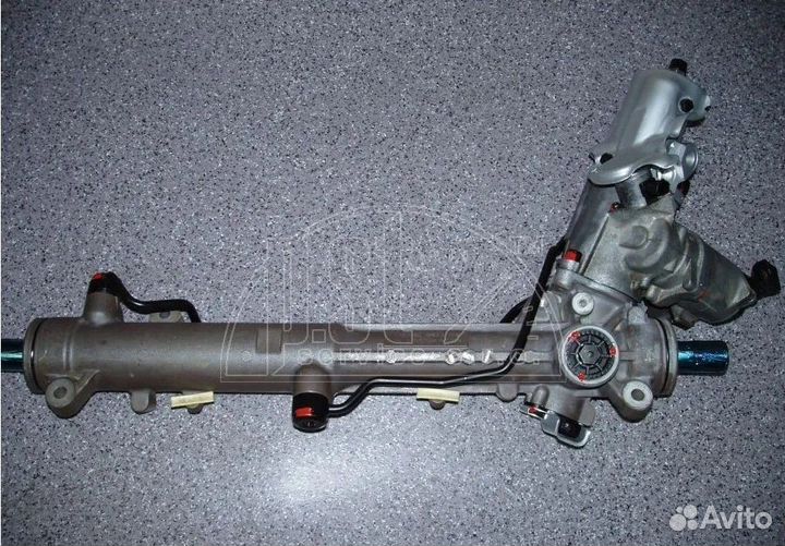 Рулевая рейка BMW E60 4 датчика AFS активная