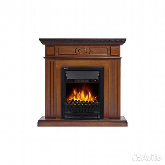 Портал Firelight Bianco Classic шпон орех