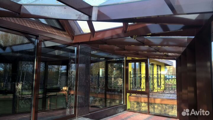 Остекление веранд / Остекление террас