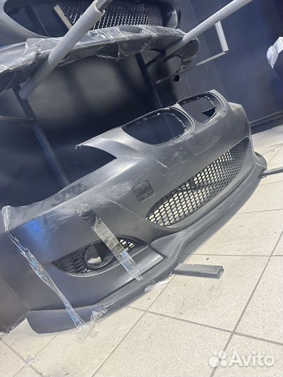 Bmw e60 передний бампер M5 Look