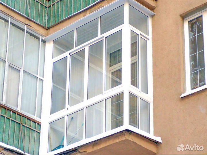Остекление балконов и лоджий