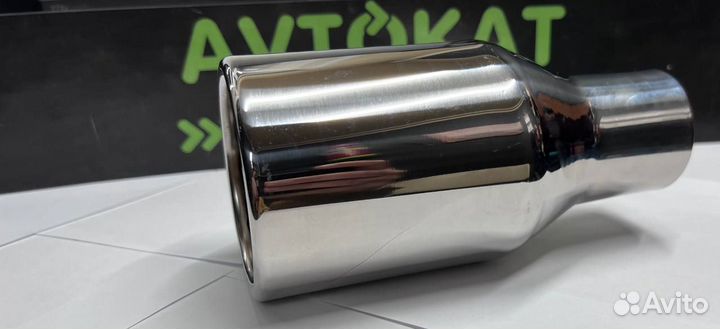 Насадка на глушитель прямая на любое авто