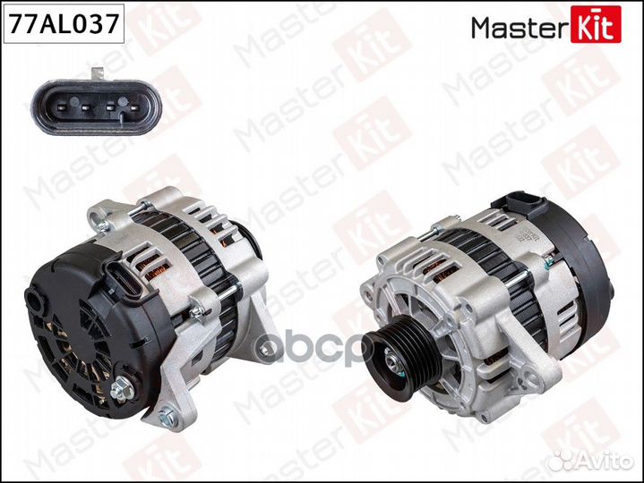 Генератор chevrolet lacetti 77AL037 MasterKit