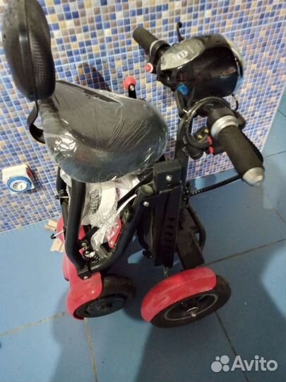 Для пожилых людей складной электроквадроцикл