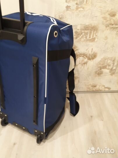 Баул хоккейный 28 синий рипстоп детский