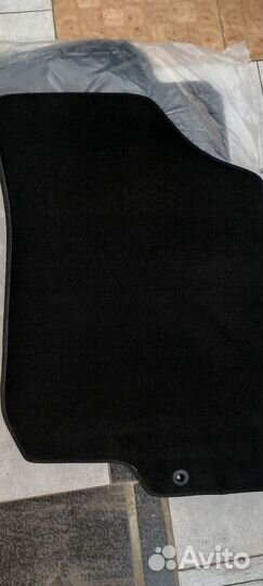 Коврики Киа Сид ворсовые на резиновой основе