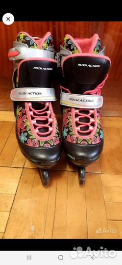 Коньки детские раздвижные