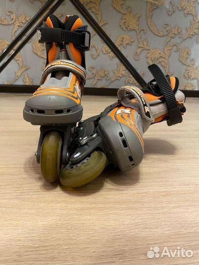 Роликовые коньки детские раздвижные