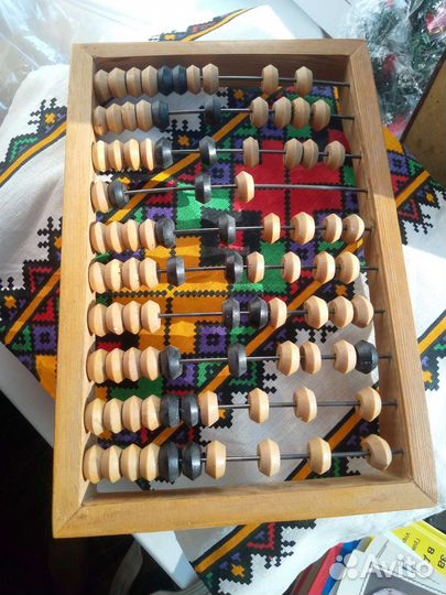 Счеты деревянные СССР