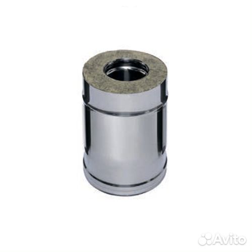 Сэндвич ferrum 0,25м (430/0,8мм + нерж.) Ф200х280