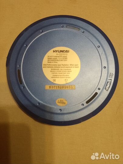 CD плеер hyundai H-CD7012