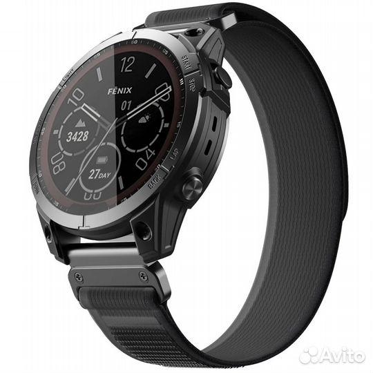 Нейлоновый ремешок Garmin Fenix 6x Pro браслет 26