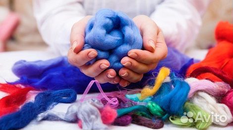 Шерстяное творчество. Мастер-класс по валянию