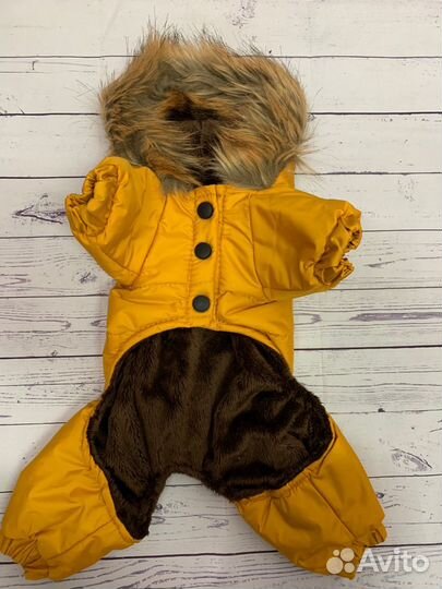 Комбинезоны для собак осенние и зимние в наличии