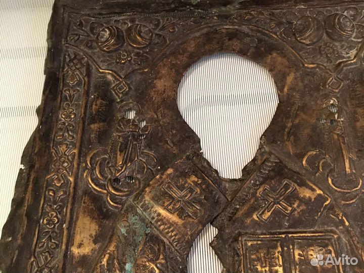 Оклад Николай Угодник и Богородица большие