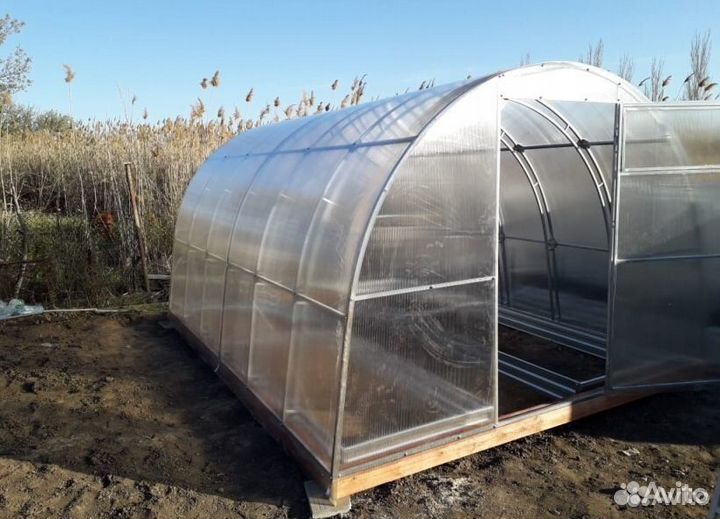 Теплица усиленная с краб системой