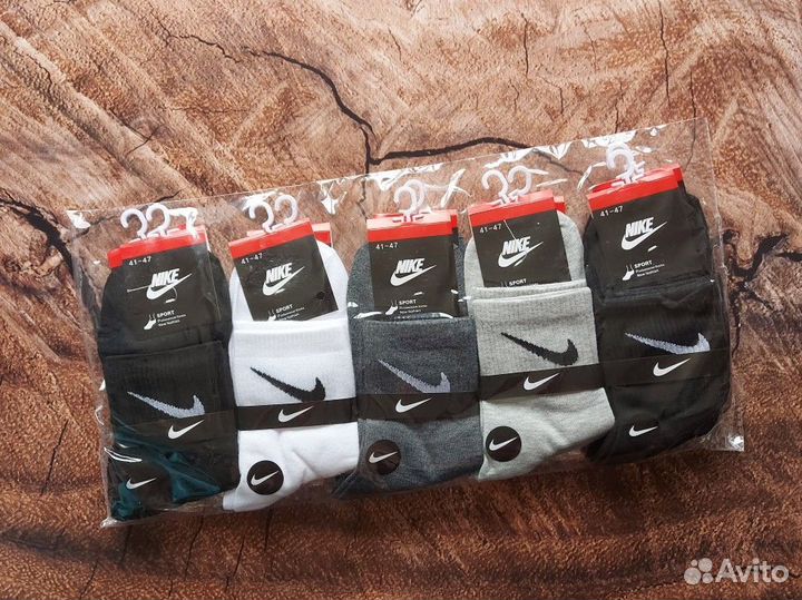 Носки Nike Fila Puma Reebok