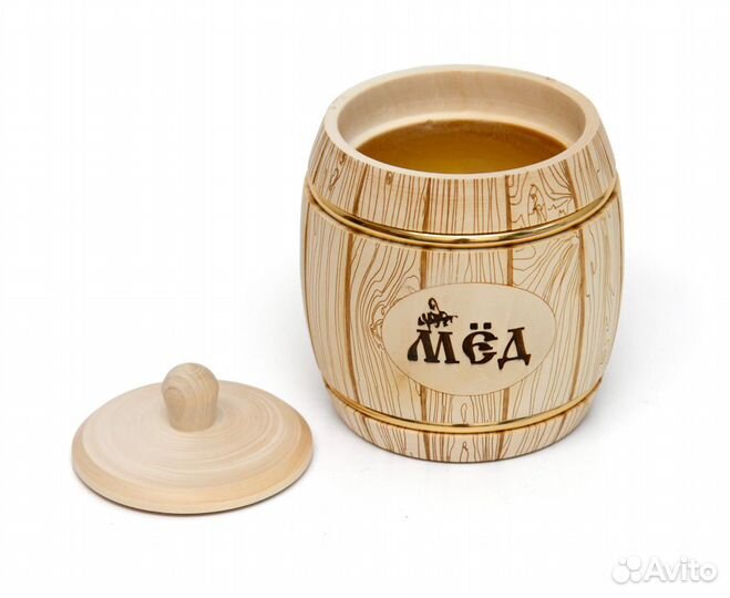 Бочонок деревянный для меда 