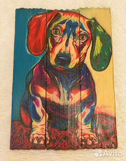 Картина в стиле Лофт - Такса