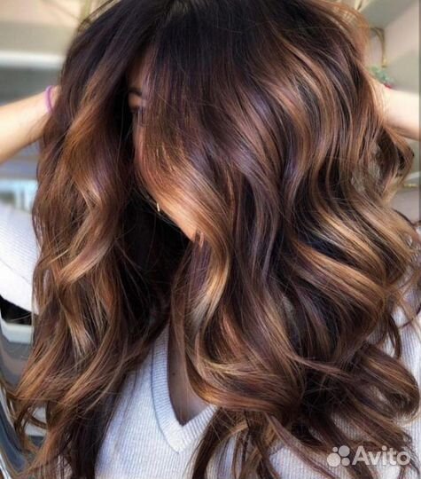 Окрашивание волос блонд