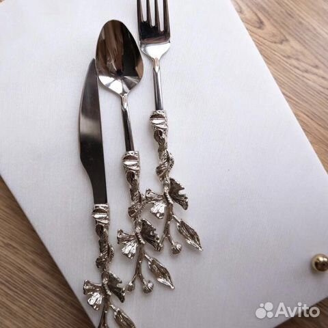 Десертные приборы новые