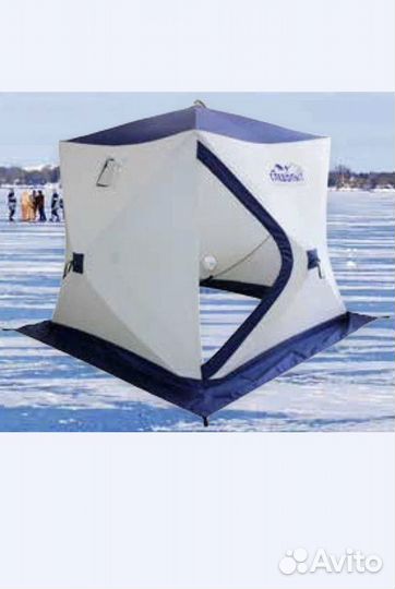 Зимняя палатка куб Следопыт Эконом 1,8*1,8 м PF-TW