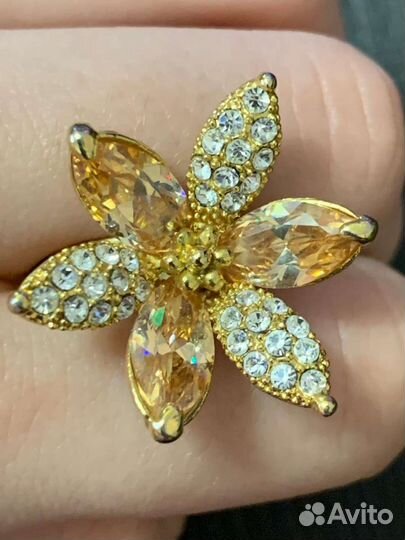 Кольцо из ювелирного сплава -5