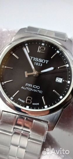 Почти новые Tissot PR 100 автоподзавод