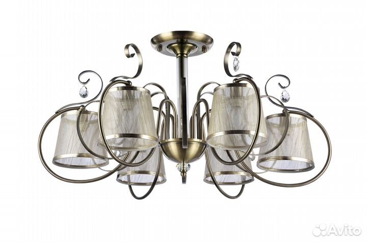 Freya FR2020-PL-06-BZ Simone потолочная люстра