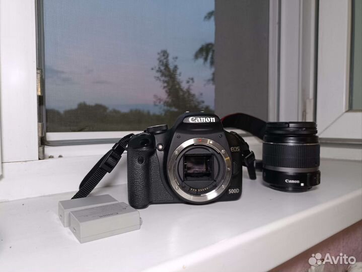Зеркальный фотоаппарат canon 500d