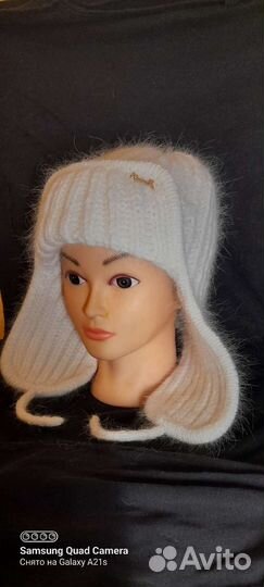 Шапка ушанка и манишка